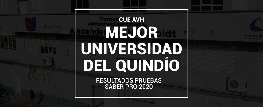 Universidad Alexander von Humboldt, la mejor del Quindío según pruebas Saber Pro